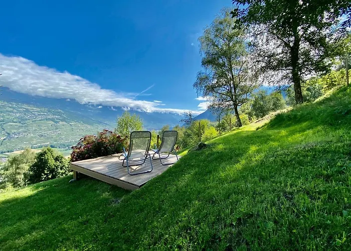 Le Mayen De Lucien Et Therese - Jacuzzi, Valais Шале *