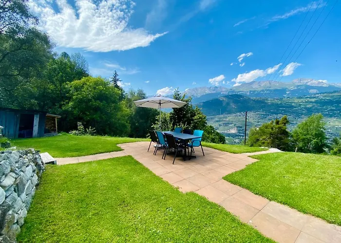 Le Mayen De Lucien Et Therese - Jacuzzi, Valais Шале